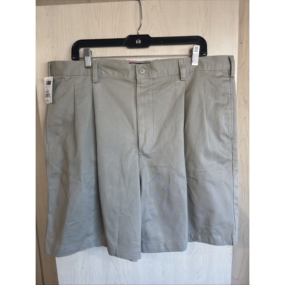 VTG Chaps Ralph Lauren NWT Pleated Chino Shorts Men's Size 40 Khaki Beige 90s